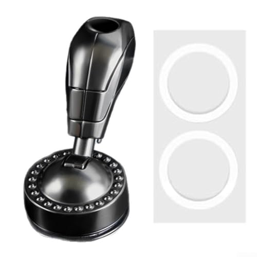 Motor Startstop Hebel Auto Onebutton Rocker Ball mit nahtloser Funktionalität und robuster Bedienung für verschiedene Fahrzeugtypen (schwarz) von PETSTIBLE