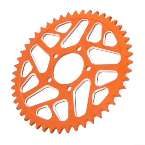 Motorrad Kettenritzel 62 Zähne Design für Dirt Bikes, entwickelt für Surron für Light Bee X/S mit Materialien (Orange) von PETSTIBLE