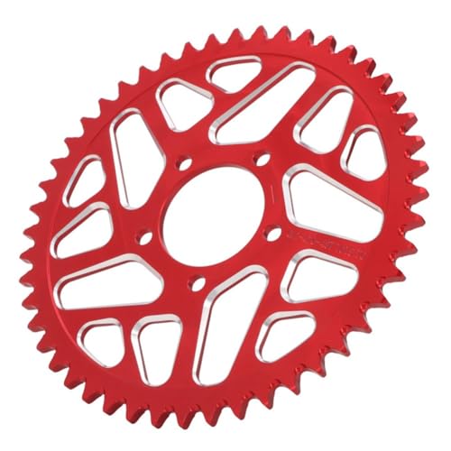 Motorrad-Kettenritzel 62 Zähne Design für Dirt Bikes, entwickelt für Surron für Light Bee X/S mit Materialien (rot) von PETSTIBLE