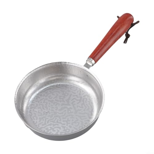 Müheloses Kochen mit nicht schneeflockengemusterter Bratpfanne aus robustem Edelstahl (12 cm) von PETSTIBLE
