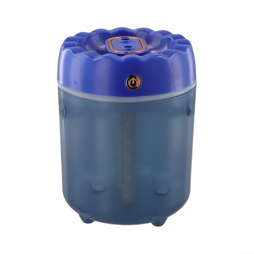 Multi Mode Mini USB Luftbefeuchter mit 1 8L Wasserkapazit t für effektive Feuchtigkeit im Büro (Lila) von PETSTIBLE