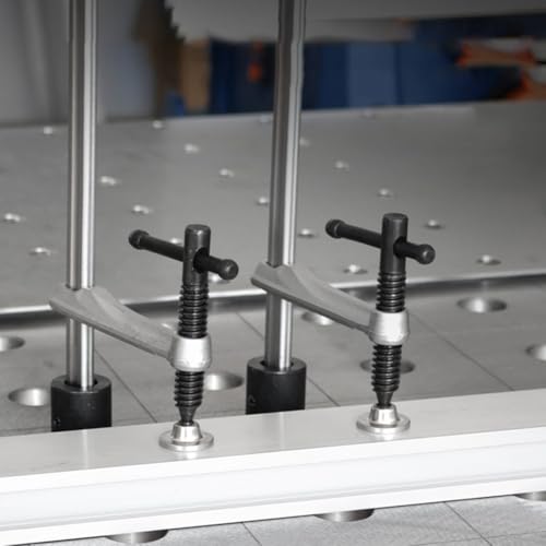 Multifunktionale Halteklammer für Holzbearbeitung, Schreibtisch-Clip für 16/28 mm Löcher (28 mm) von PETSTIBLE