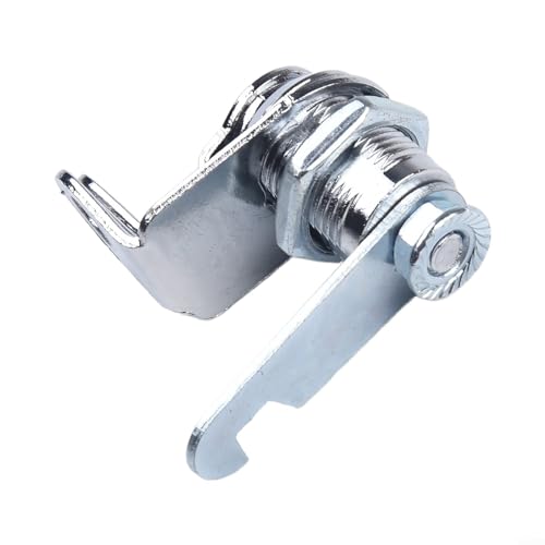 Nockenschloss für Aufbewahrungsschränke und Schubladen mit abschließbarer Drehzunge, Zinklegierung und Eisen, passend für verschiedene Türstärken, erhältlich in 20 mm und 25 mm (20 mm) von PETSTIBLE