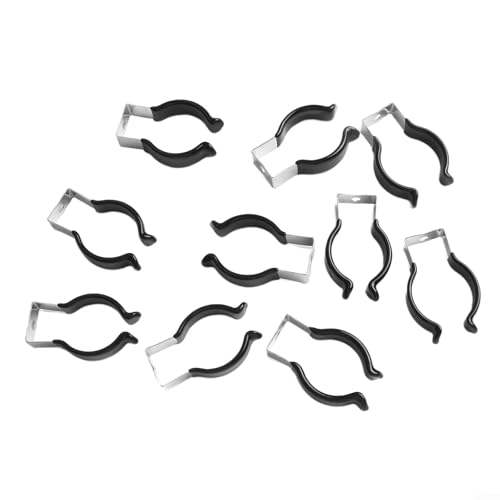 Organisieren Sie Ihre Garage oder Ihren Schuppen mit schmalen Werkzeug-Aufbewahrungsgurten und Clips (30 mm (H:45) von PETSTIBLE