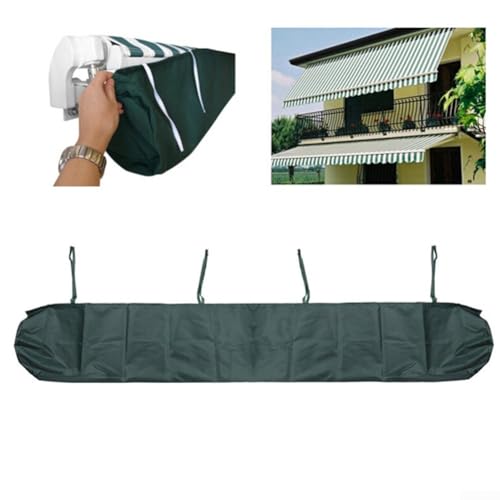 Outdoor Markise Storage Cover Waterproof Protector for Markisen Against Rain and Dust (Grey 2.5m) von PETSTIBLE