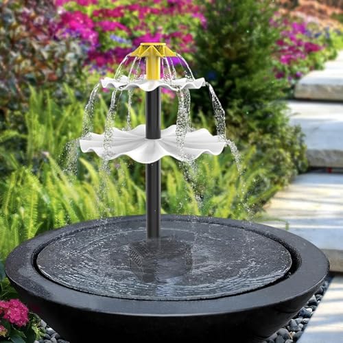 PETSTIBLE 2 W Outdoor Solar Split Brunnen Vogelteich Garten Wasserspiel Brunnen von PETSTIBLE