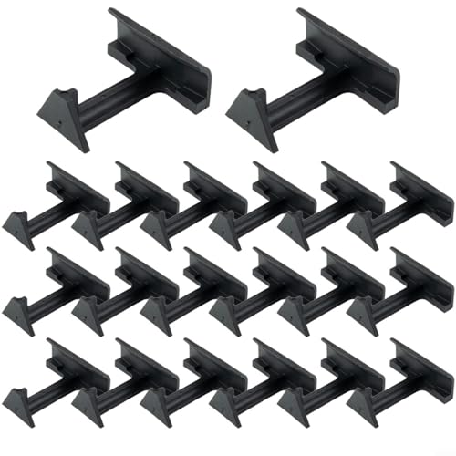 PETSTIBLE 20 x Solarpanel-Drainage-Clips, Photovoltaik-Panel-Rahmen-Wasserführungs-Clip, für Photovoltaik-Wartung (30 mm) von PETSTIBLE