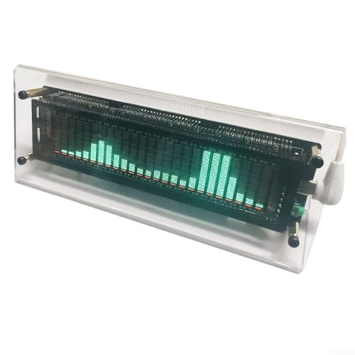 PETSTIBLE Audio Spectrum Analyzer, VFD2515 Control Music Spectrum Equalizer Display Audio Indicator Rhythm Analyzer Voice Control Multifunktion Music Level Display von PETSTIBLE