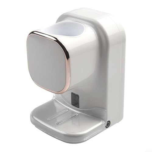 PETSTIBLE Automatischer Zahnpasta-Spender, automatischer Zahnpasta-Quetscher mit Sensor, wandmontierter elektrischer Zahnpastaspender für Kinder und Erwachsene, Badezimmer (White) von PETSTIBLE