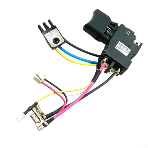 PETSTIBLE BDF441 Ersatzschalter 650573-9 Schalter passend für TG553FSB-4 BDF441 BHP451 DSC191 Schraubenschlüssel Akku-Kombi-Bohrschrauber von PETSTIBLE