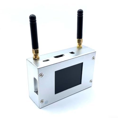 PETSTIBLE Duplex-Gehäuse aus Aluminiumlegierung, unterstützt Farbbildschirm, RB Pi, langlebig, geeignet für MMDVM-Hotspot von PETSTIBLE