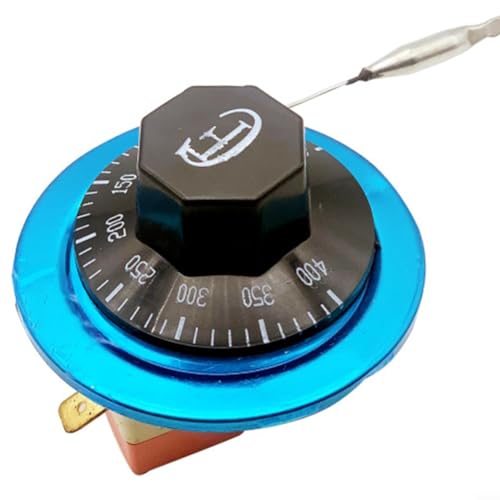 PETSTIBLE Elektrischer Backofen-Thermostat, 250 V, 16 A, einstellbarer Temperaturregler, geeignet für Elektroboiler und Geräte von PETSTIBLE