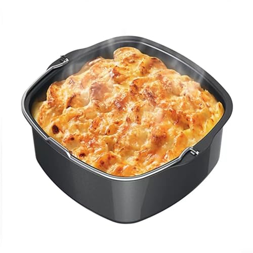 PETSTIBLE Kuchenform-Korb, antihaftbeschichtet, für Kuchenform, Airfryer für Backform, Luftfritteusen-Zubehör (17,8 cm) von PETSTIBLE