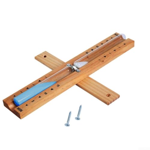 PETSTIBLE Sanduhr für Sauna, hitzebeständig, drehbar, für Sauna-Essentials, 15 Minuten Sanduhr, Grün von PETSTIBLE