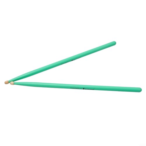 PETSTIBLE Trommel, 1 Paar professionelle 5A 7A Trommel Ahornholz mehrfarbig Anfänger (7A grün) von PETSTIBLE