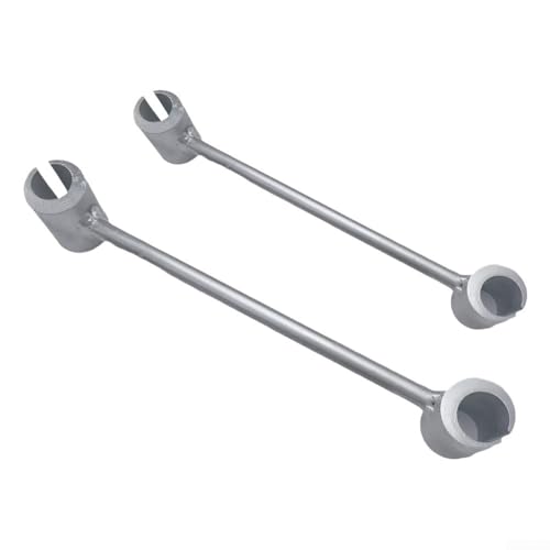 PETSTIBLE Türscharnier-Einstellwerkzeug, 14 mm – 1 8 mm, 23 mm – 25 mm, integriertes Stahl-Türflaggen-Reparaturwerkzeug (14 + 18 + 23 + 25 mm) von PETSTIBLE