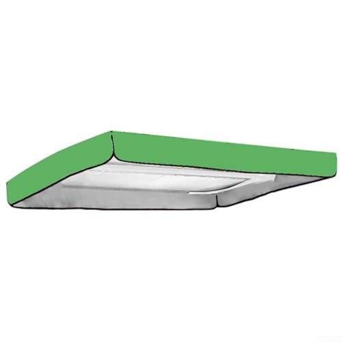 Polyester Baldachin Abdeckung für 2 oder 3 Sitzer für Schaukelschutz gegen Sonne und Regen (249 x 185 x 18 cm grün) von PETSTIBLE