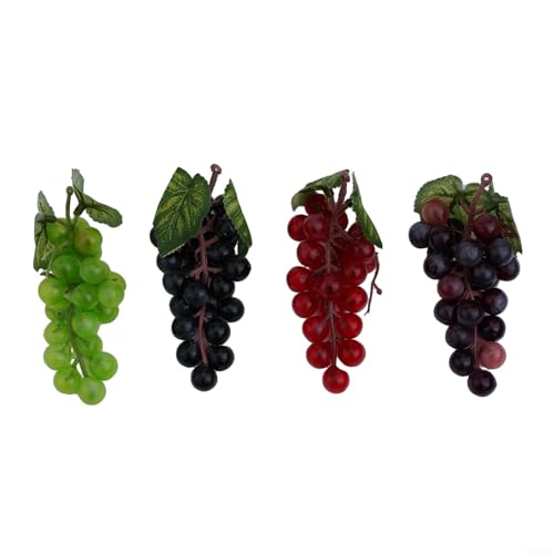 Realistisches simuliertes Traubenstrauß-Set in frostigem Finish für kreative Präsentationsmöglichkeiten bei Veranstaltungen von PETSTIBLE