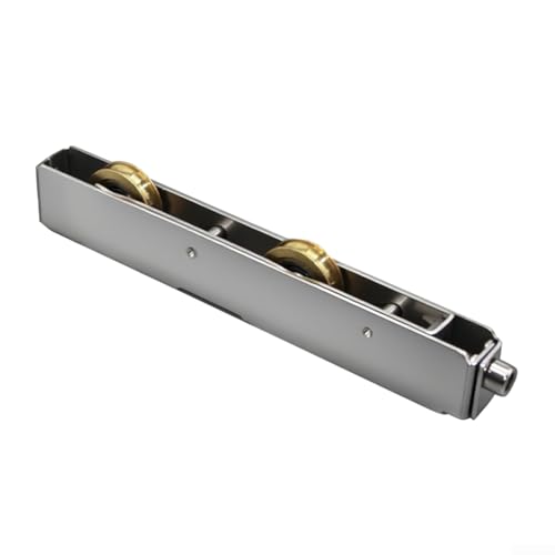 Robuste Schiebetürrolle mit Edelstahlrahmen und Kupfer-Riemenscheibe für reibungslosen Betrieb in Fensterbeschlägen aus Aluminiumlegierung von PETSTIBLE