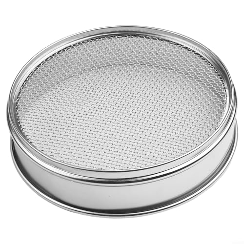 Robustes 20 cm Chromgeflechtsieb für genaues Probensieb in der Pharma- und Lebensmittelindustrie (250 Mesh) von PETSTIBLE