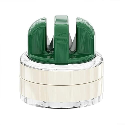 Rutschfester Spitzer mit 2 Schlitzen für sicheren Gebrauch und zuverlässige Leistung in der Küche (grün) von PETSTIBLE