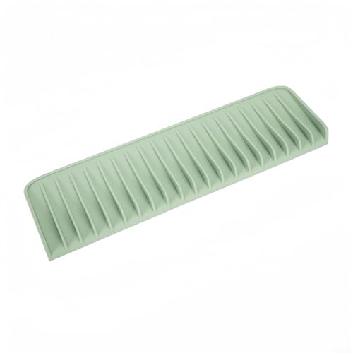 Seifenschale aus Silikon und Abtropfmatte für Küchenspüle und Badezimmer, zur Förderung der hygienischen Seifenaufbewahrung (grün) von PETSTIBLE