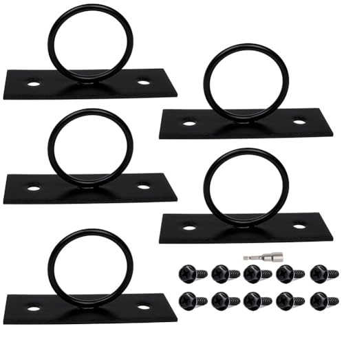 Seilstützhalterungen, 5 Stück, 5 cm, Edelstahlhalter für Outdoor-Seile und Dekoration Seilstützhalterungen, 5 Stück, 5 cm, Edelstahlhalter für Outdoor-Seile und Dekoration von PETSTIBLE