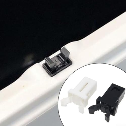 Selbstschließende Clips für Mülleimer, Verriegelung, Reparaturoption (schwarz, 20 Stück) von PETSTIBLE