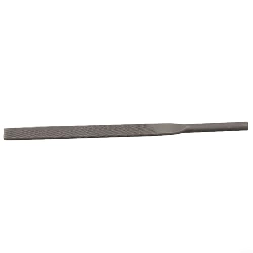 Set mit 5 x 140 mm pneumatischen Feilen-Klingen mit mittleren Zähnen für präzises Entgraten und Schnitzen auf Glas, Steinen, Fliesen, Hartmetall und Metall in vier verschiedenen Formen (Flachfeile) von PETSTIBLE