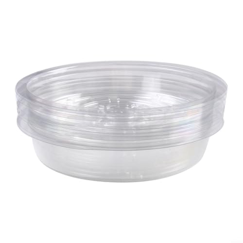 Stabile Pflanzentwässerungsschalen aus Kunststoff für die Wassersammlung, unverzichtbar für die Pflanzengesundheit im Innen- und Außenbereich, 20,3 cm, 10 Stück Stabile Pflanzentwässerungsschalen aus Kunststoff für die Wassersammlung, unverzichtbar für die Pflanzengesundheit im Innen- und Außenbereich, 20,3 cm, 10 Stück von PETSTIBLE