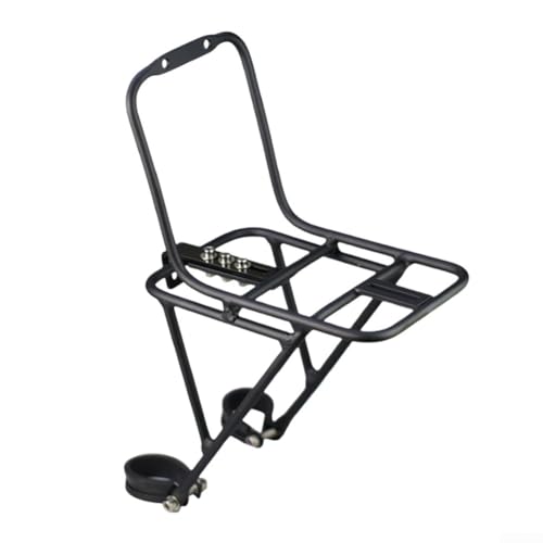 Starker Vorderradträger aus Aluminiumlegierung mit trapezförmigem Rahmen und hartem Dreieck-Design für stabile Lastunterstützung auf Mountainbikes, Rollern, Balanced-Fahrrädern von PETSTIBLE
