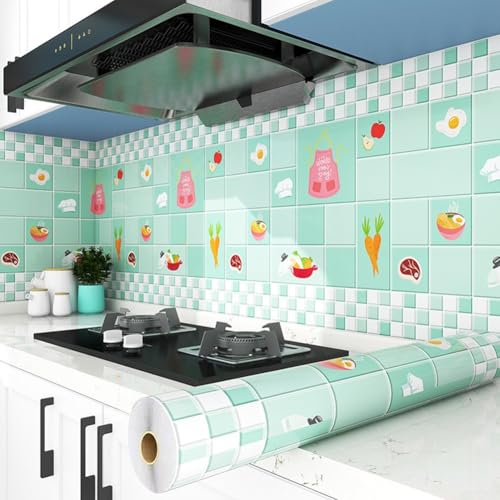 Strong Kitchen Oilproof Sticker Long Lasting Protectant for Busy Cooking Areas (A) von PETSTIBLE