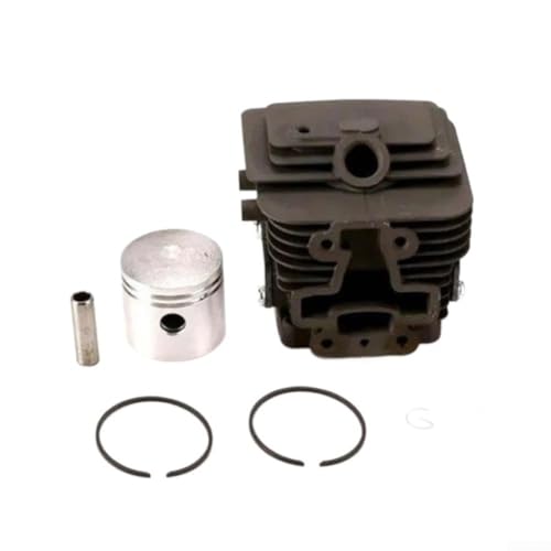TJ35 TJ35E Motorsense Rasentrimmer Zylinder Kolbenring Umbau-Kit, für Motorersatz Metallkonstruktion Komplettes Reparaturset von PETSTIBLE