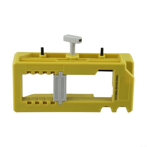 Türscharnier-Einsteck-Set mit Anti-Rutsch-Pads für verbesserte Installationsgenauigkeit (grün) von PETSTIBLE