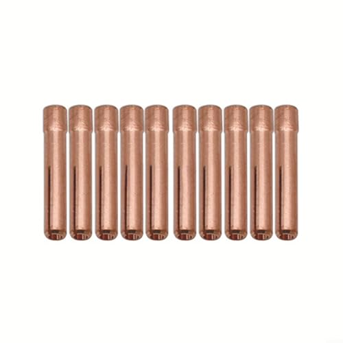WIG-Schweißzangenelektroden 10 Stück für WP92025 Taschenlampen-Serie, sorgt für zuverlässige Leistung für Ihre Schweißbedürfnisse (Φ2,4 mm) von PETSTIBLE