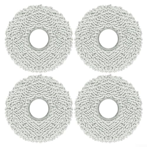 Waschbarer Wischmopp für Deebot für Omni/X1e für X1 Turbo/T10 Turbo/T20 für Omni Turbo Wischmopp-Set (4 Stück) von PETSTIBLE