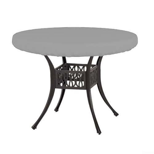 Wasserdichte Outdoor-Tischabdeckung, rundes Design für effektiven Schutz vor Staub (153 x 10 cm) von PETSTIBLE