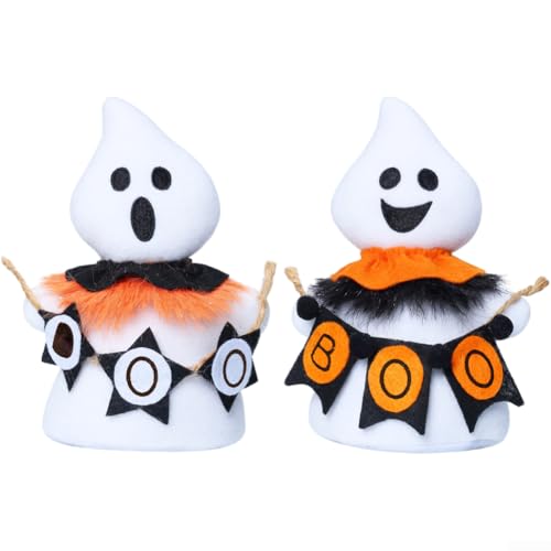 Weicher Plüsch für Elfenpuppenschal, Dekoration für Halloween, hergestellt aus Polyester und Acrylgewebe und Baumwollfüllung, perfekt für Feiertags-Desktops (A) von PETSTIBLE