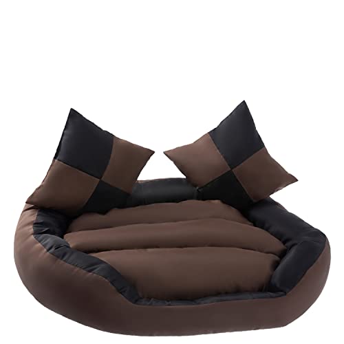 PETSTUFF Hundebett Wendefunktion wasserabweisend abwaschbar, Farb- und Größenwahl, schwarz/braun, L PETSTUFF Hundebett Wendefunktion wasserabweisend abwaschbar, Farb- und Größenwahl, schwarz/braun, L von PETSTUFF