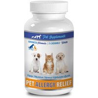 Allergie Relief Hunde - Pet-Allergie-Relief Für Und Katzen Advanced Formula Quercetin Haustiere 1 Flasche | 75 Kaut Allergie Relief Hunde - Pet-Allergie-Relief Für Und Katzen Advanced Formula Quercetin Haustiere 1 Flasche | 75 Kaut von PETSUPPLEMENTS
