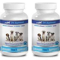 Hund Blase Unterstützung Harnwegsinfektionen - Harnwege Unterstützen Für Hunde Advanced Komplex Kautabletten Cranberry Pillen 2 Flasche | 180 Kaut von PETSUPPLEMENTS