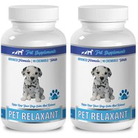 Hund-Ruhe - Pet-Beruhigungsmittel Advanced Formula Für Hunde Kautabletten Tryptophan 2 Flasche | 180 Kaut Hund-Ruhe - Pet-Beruhigungsmittel Advanced Formula Für Hunde Kautabletten Tryptophan 2 Flasche | 180 Kaut von PETSUPPLEMENTS