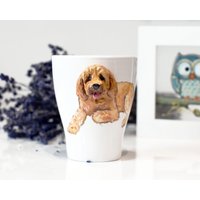 Benutzerdefinierte 3D Goldendoodle Labradoodle Tasse Benutzerdefinierte 3D Goldendoodle Labradoodle Tasse von PETSonCUPS