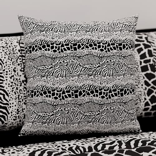 PETTI Artigiani Italiani – 2 Kissenbezüge 40x40 cm Mikrofaser – Sofakissenhüllen Dekokissen – Zierkissenbezüge für Couch, Bett, Wohnzimmer – Weiche Kissenhüllen mit modernem Design – Made in Italy von PETTI Artigiani Italiani