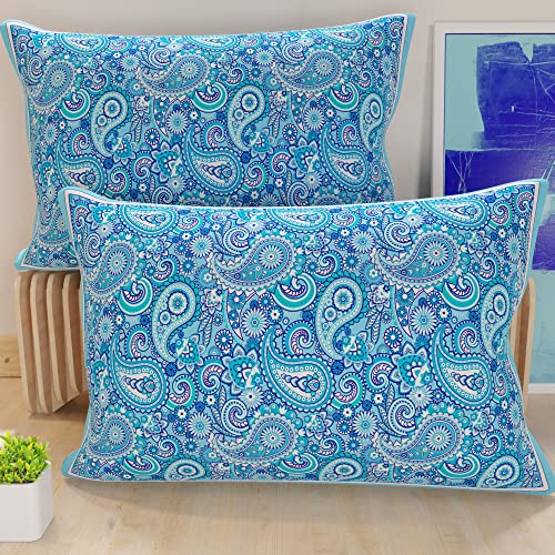 PETTI Artigiani Italiani – 2 Kissenbezüge 80x50 cm Mikrofaser – Sofakissenhüllen Dekokissen – Zierkissenbezüge für Couch, Bett, Wohnzimmer – Weiche Kissenhüllen mit modernem Design – Made in Italy von PETTI Artigiani Italiani