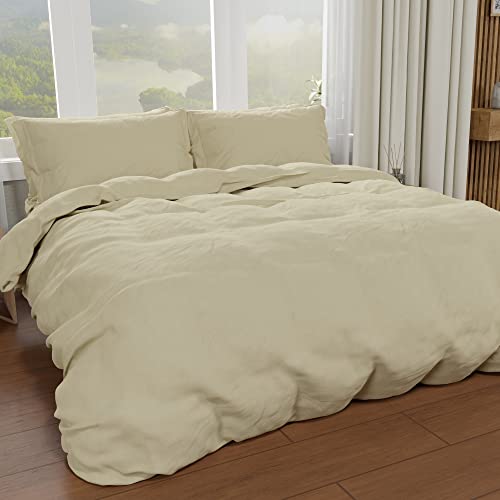 PETTI Artigiani Italiani - Bettbezug für Einzelbett, Bettbezug und Kissenbezüge aus Mikrofaser, einfarbig, Taupe, 100% Made in Italy von PETTI Artigiani Italiani