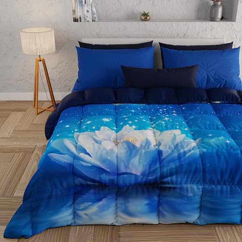 PETTI Artigiani Italiani Italienische Handwerkskunst. Doppelbett Trapunta 260x270 cm Notte Stellata von PETTI Artigiani Italiani