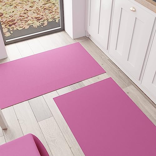 PETTI Artigiani Italiani - Küchenteppich, Küchenläufer, waschbar, rutschfest, Küchenläufer, einfarbig, 52 x 340 cm, Fuchsia, 100% Made in Italy PETTI Artigiani Italiani - Küchenteppich, Küchenläufer, waschbar, rutschfest, Küchenläufer, einfarbig, 52 x 340 cm, Fuchsia, 100% Made in Italy von PETTI Artigiani Italiani