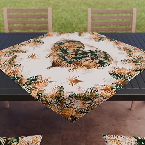 PETTI Artigiani Italiani KOCHTEXTILES ZUBEHÖR 2025, 100% antiallergische Mikrofaser, Blumen 04, 90x90 cm von PETTI Artigiani Italiani