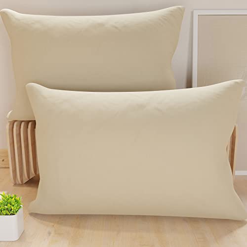 PETTI Artigiani Italiani - Set mit 2 Kissenbezügen, für Betten, 70 x 40 cm, einfarbig, Taupe, Kopfkissenbezug, 100% Mikrofaser, hypoallergen, hergestellt in Italien PETTI Artigiani Italiani - Set mit 2 Kissenbezügen, für Betten, 70 x 40 cm, einfarbig, Taupe, Kopfkissenbezug, 100% Mikrofaser, hypoallergen, hergestellt in Italien von PETTI Artigiani Italiani